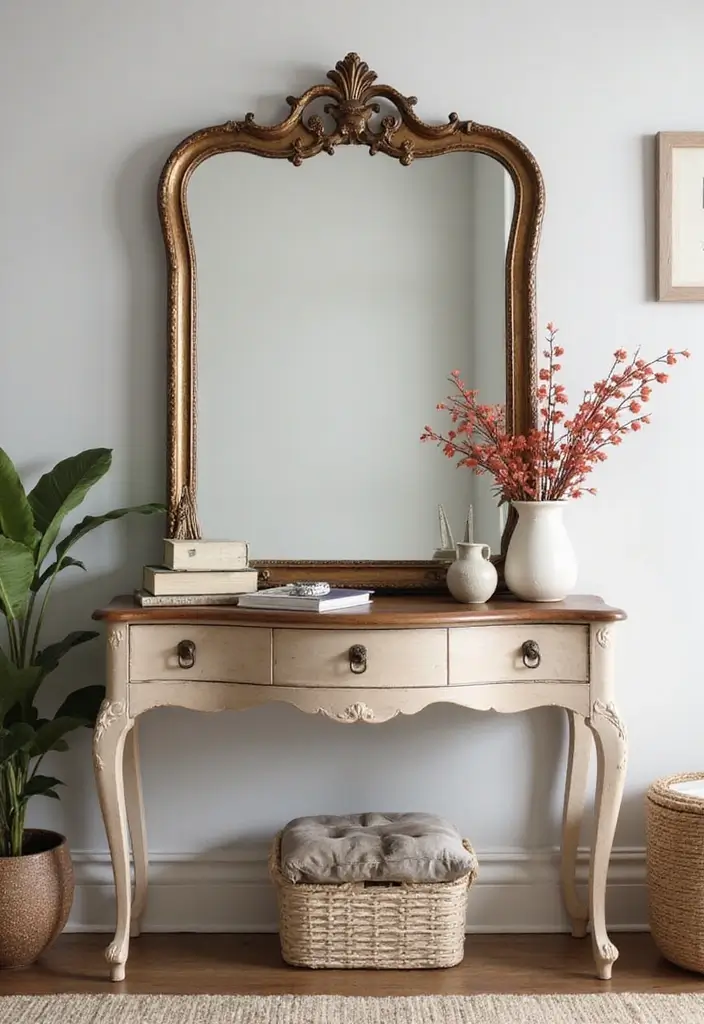 26 Living Room Decor With Mirror Ideas That Add Depth and Light - 7. Decorative Mirror Frames