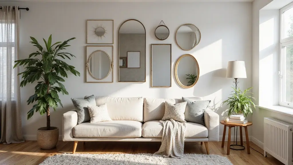 26 Living Room Decor With Mirror Ideas That Add Depth and Light
