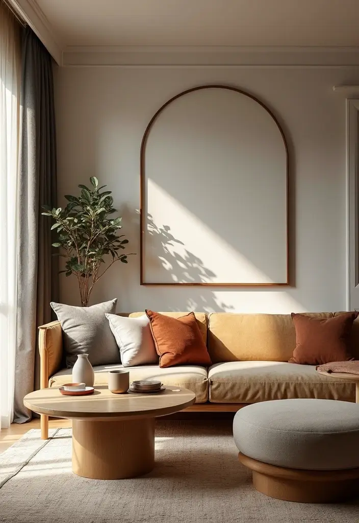 27 Bold Living Room Ideas That Make a Strong Design Statement - 12. Artistic Furniture