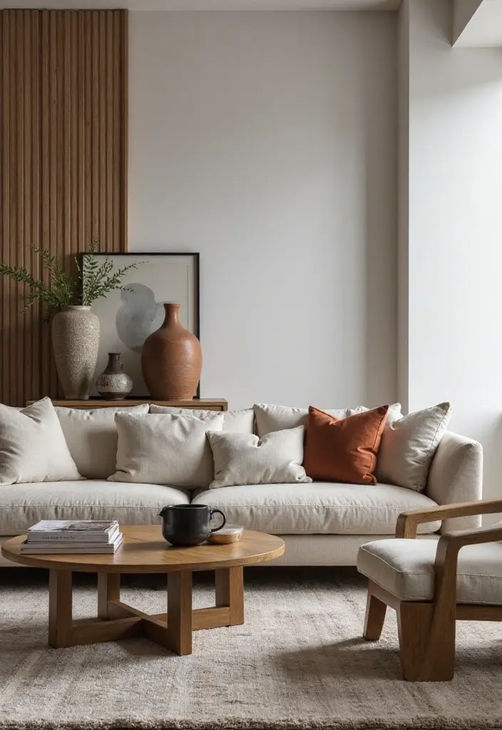 27 Bold Living Room Ideas That Make a Strong Design Statement - 17. Refined Accessories