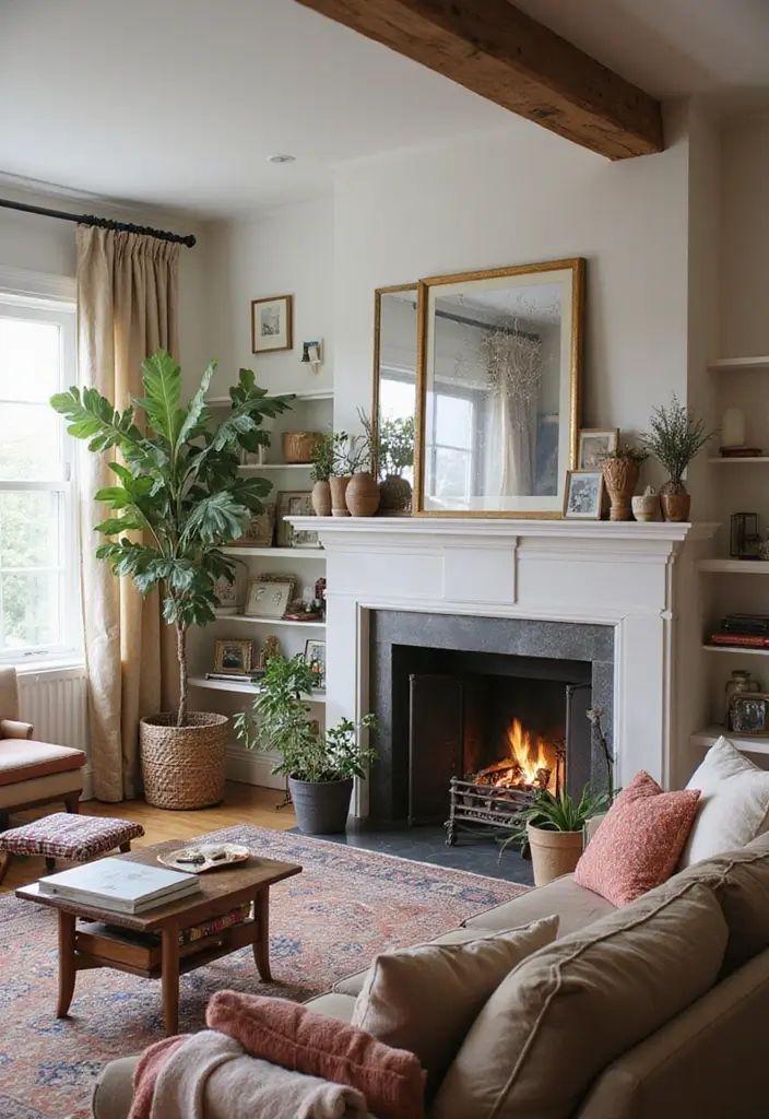 27 Bold Living Room Ideas That Make a Strong Design Statement - 27. Personal Touches