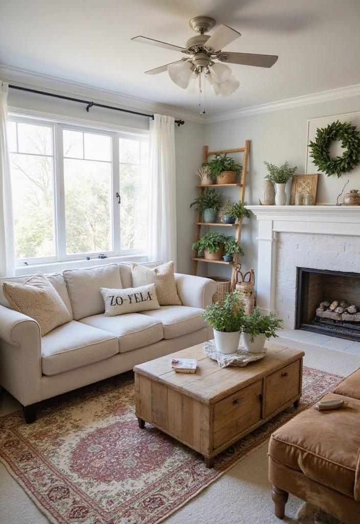 27 Bold Living Room Ideas That Make a Strong Design Statement - 27. Seasonal Decor Swaps