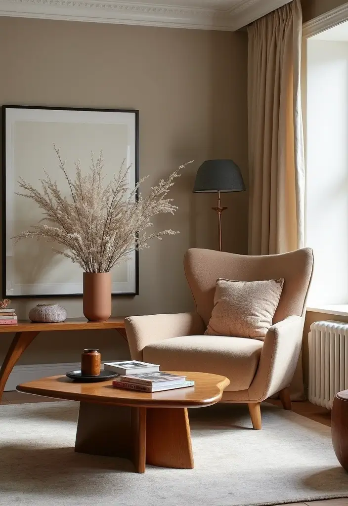 27 Bold Living Room Ideas That Make a Strong Design Statement - 3. Statement Furniture Pieces