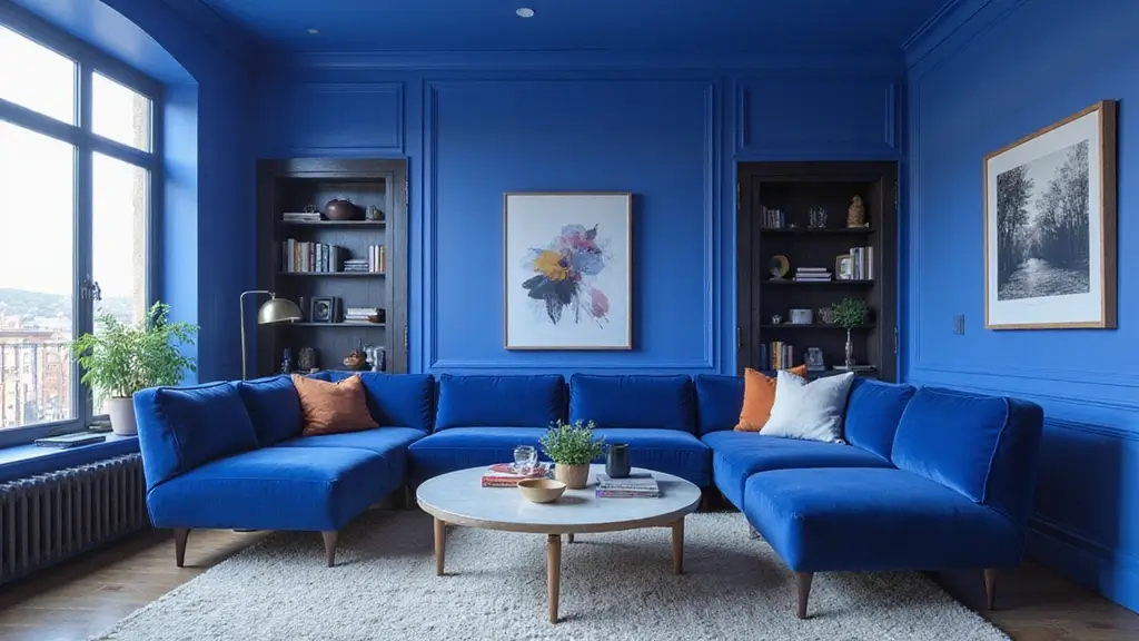 27 Cobalt Blue Living Room Ideas That Feel Bold and Unique