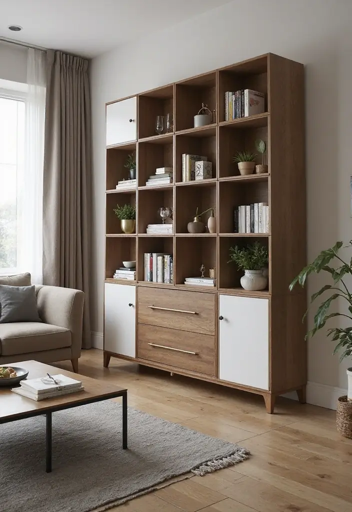 27 Cube Organizer Ideas Living Room That Keep Things Neat and Stylish - 19. Customized Cube Organizers