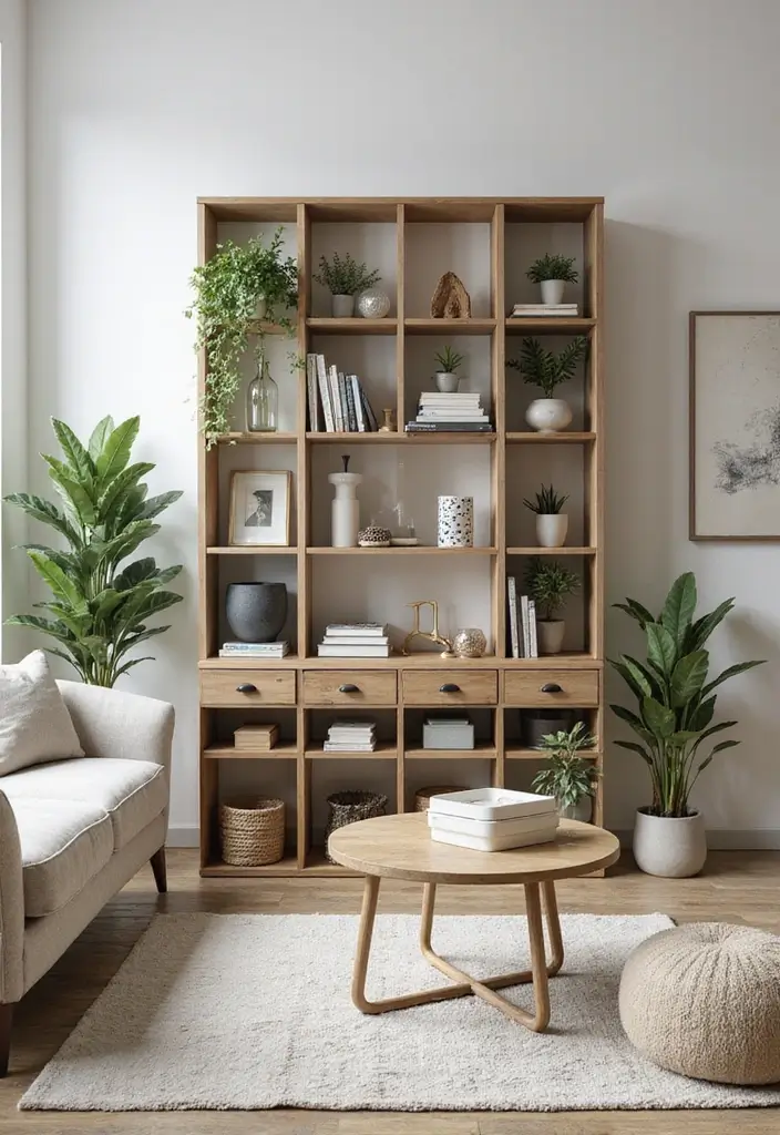 27 Cube Organizer Ideas Living Room That Keep Things Neat and Stylish - 4. Cube Shelves with Open Back