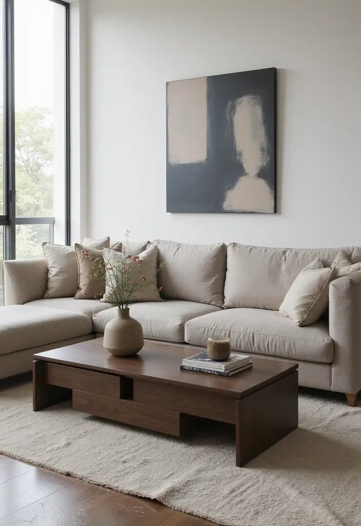 27 Living Room Storage Ideas That Keep Things Organized and Hidden - 22. Hidden Drawer Sofa Tables