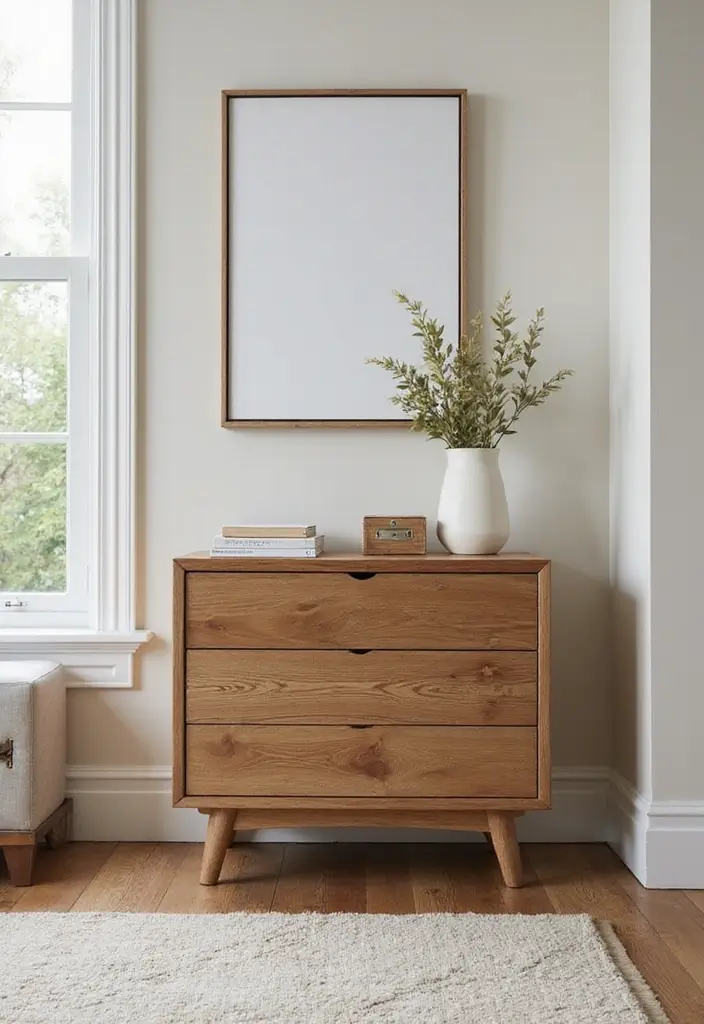 27 Living Room Storage Ideas That Keep Things Organized and Hidden - 24. Drawer Units as Side Tables