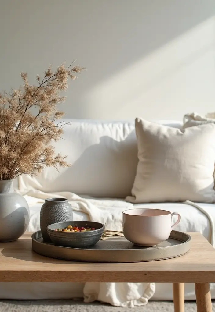 27 Living Room Table Decor Coffee Tables That Elevate the Look - 13. Functional Decor