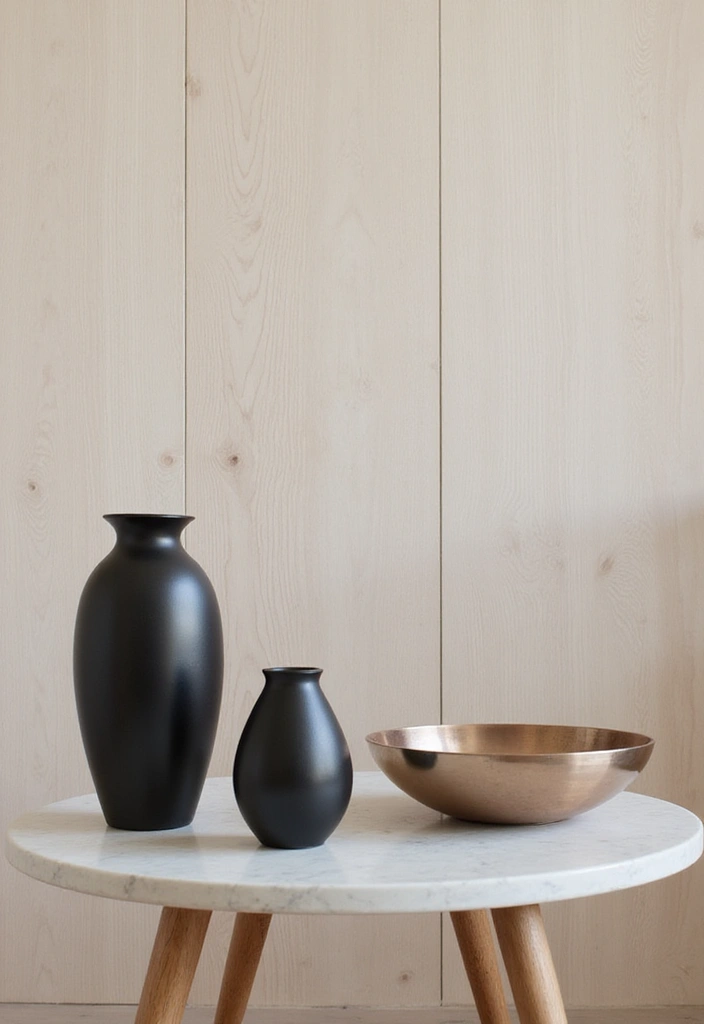 27 Living Room Table Decor Coffee Tables That Elevate the Look - 2. Chic Geometric Accents