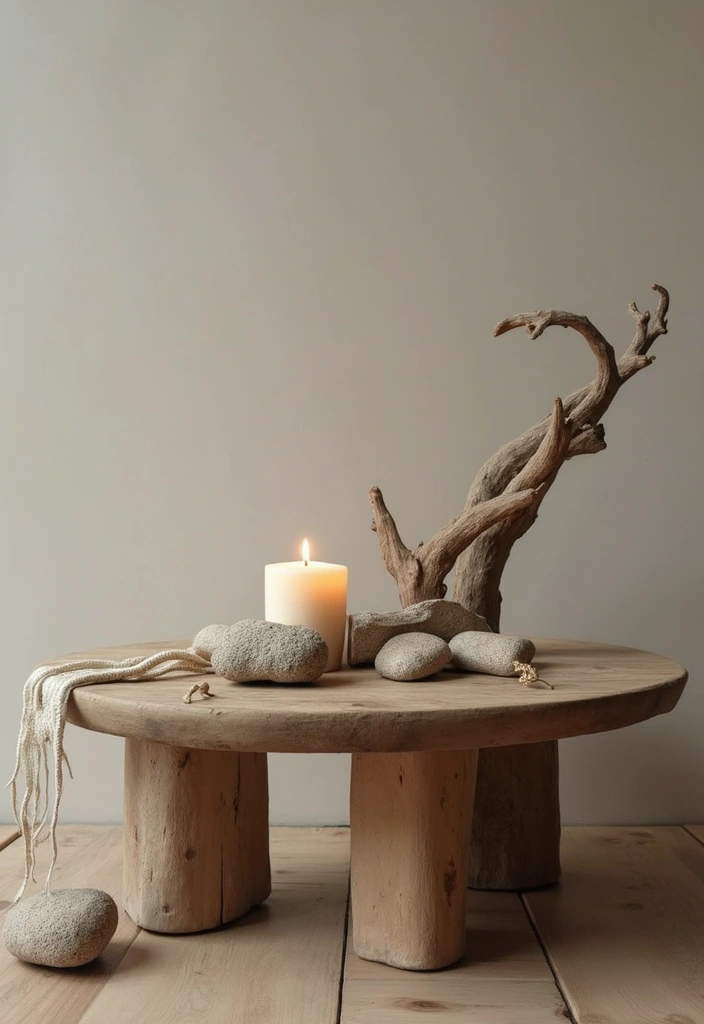 27 Living Room Table Decor Coffee Tables That Elevate the Look - 7. Natural Elements