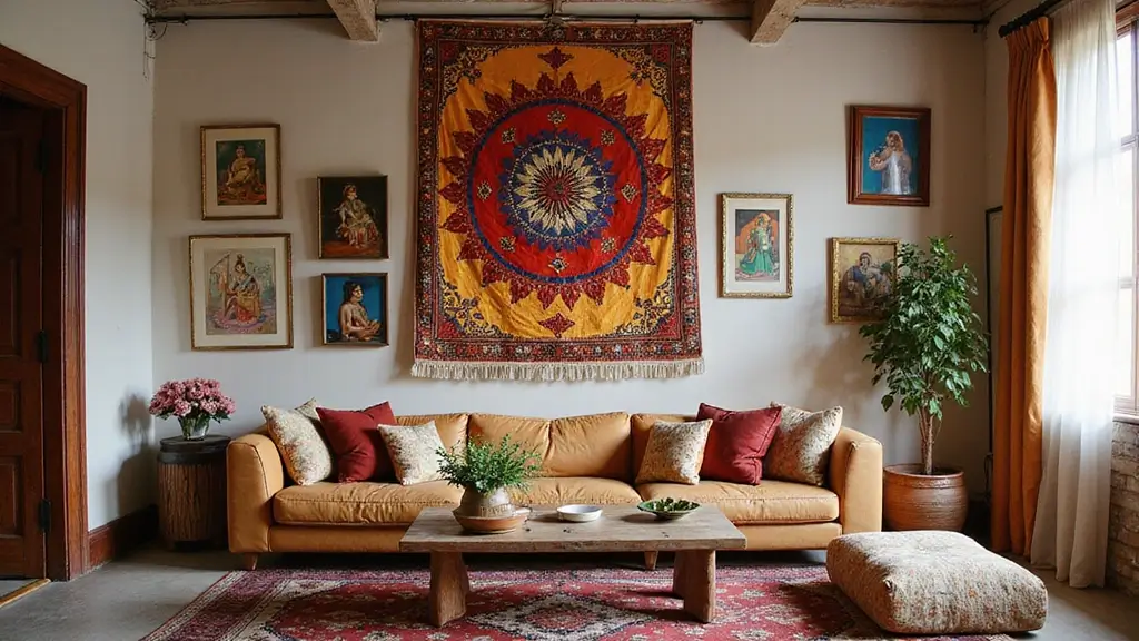 27 Living Room Wall Decor Ideas Indian Style That Add Color and Culture