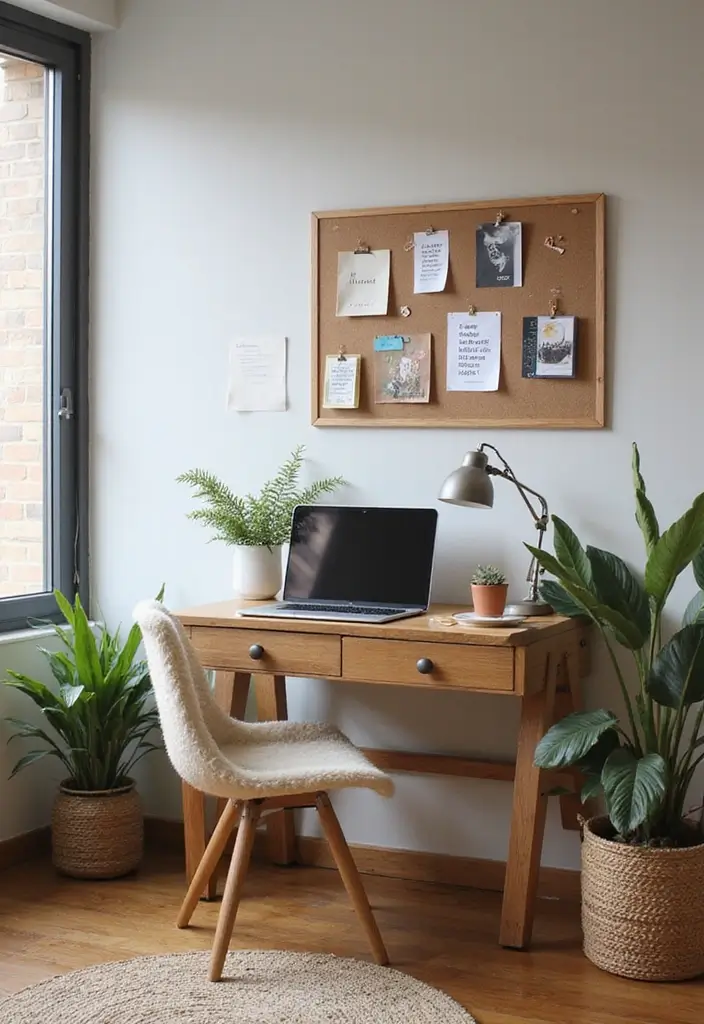 27 Nook Ideas Living Room That Create Cozy Corners - 7. The Work Nook