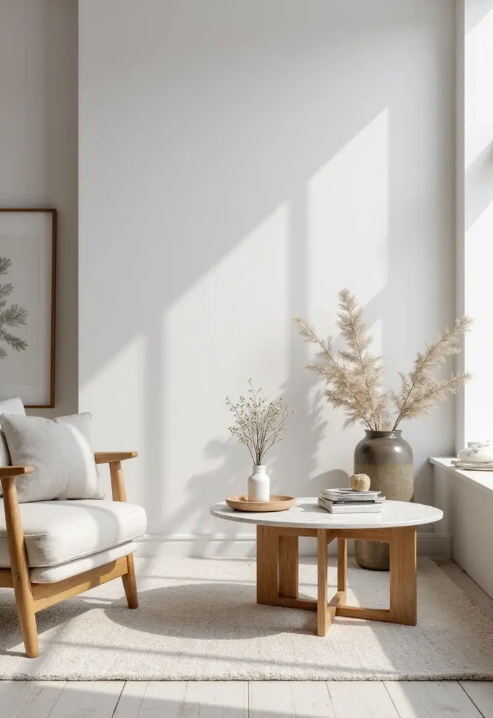 27 Side Table Ideas Living Room That Feel Functional and Decorative - 13. Minimalist Side Tables for Clean Lines