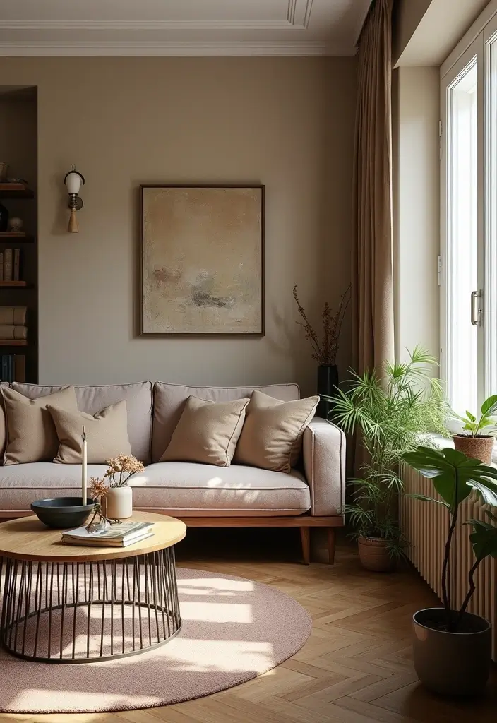 28 Boujee Apartment Living Room Ideas That Exude Glam Luxury - 16. Vintage Finds