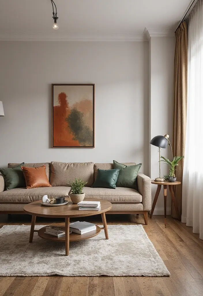 28 Boujee Apartment Living Room Ideas That Exude Glam Luxury - 17. Elegant Color Palettes