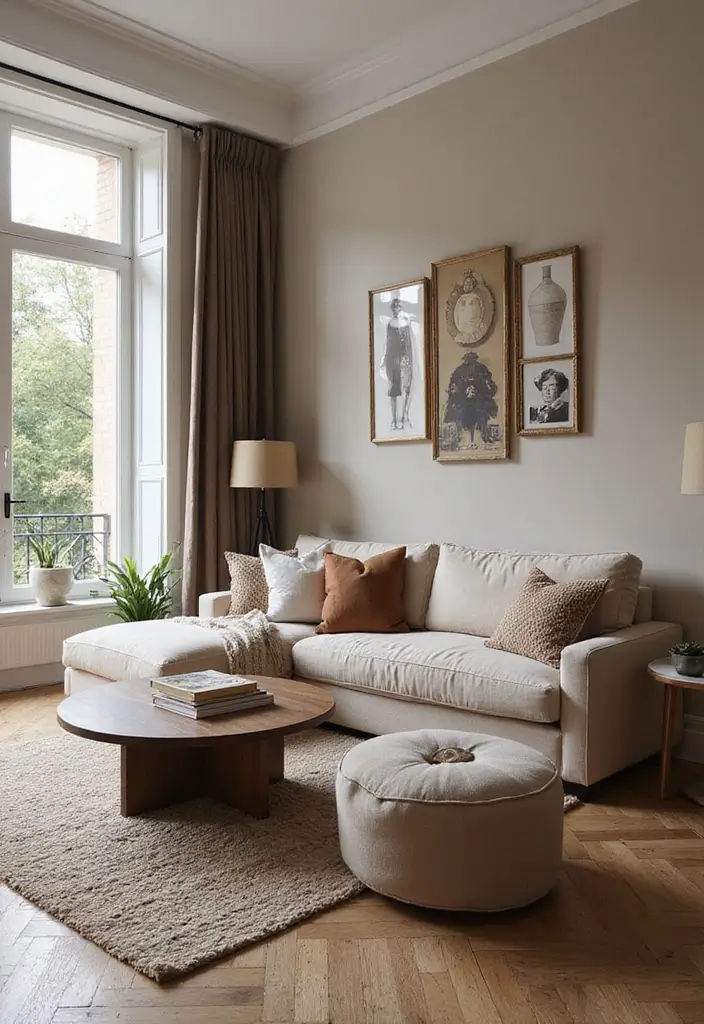 28 Boujee Apartment Living Room Ideas That Exude Glam Luxury - 24. Personalized Decor Items