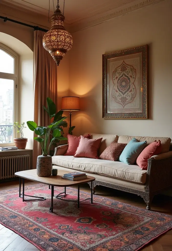 28 Boujee Apartment Living Room Ideas That Exude Glam Luxury - 8. Exotic Elements