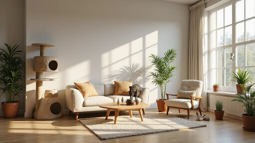 28 Cat Living Room Ideas That Are Pet Friendly and Stylish