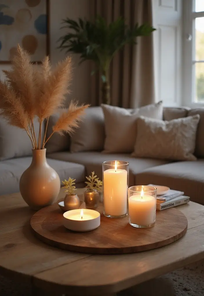 28 Chic and Cozy Bohemian Living Room Ideas for Apartment Girls - 15. Create a Cozy Atmosphere with Scent