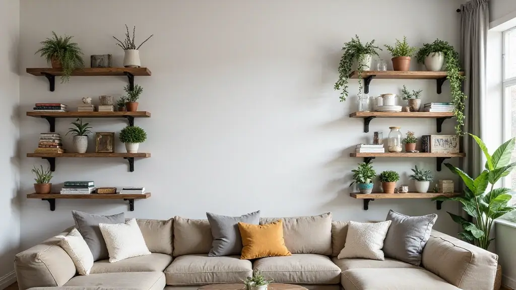 28 Corner Shelf Ideas Living Room That Add Storage and Style