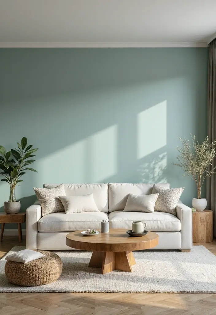 28 Dark Paint Living Room Ideas That Add Depth and Elegance - 12. Teal Tranquility