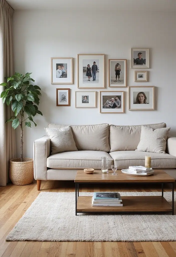 28 Design Living Room Modern Ideas That Feel Sleek and Functional - 22. Personal Touches