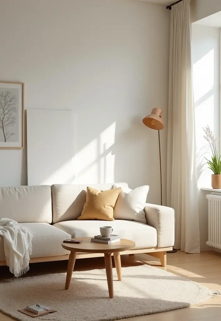 28 Design Living Room Modern Ideas That Feel Sleek and Functional - 7. Scandinavian Minimalism