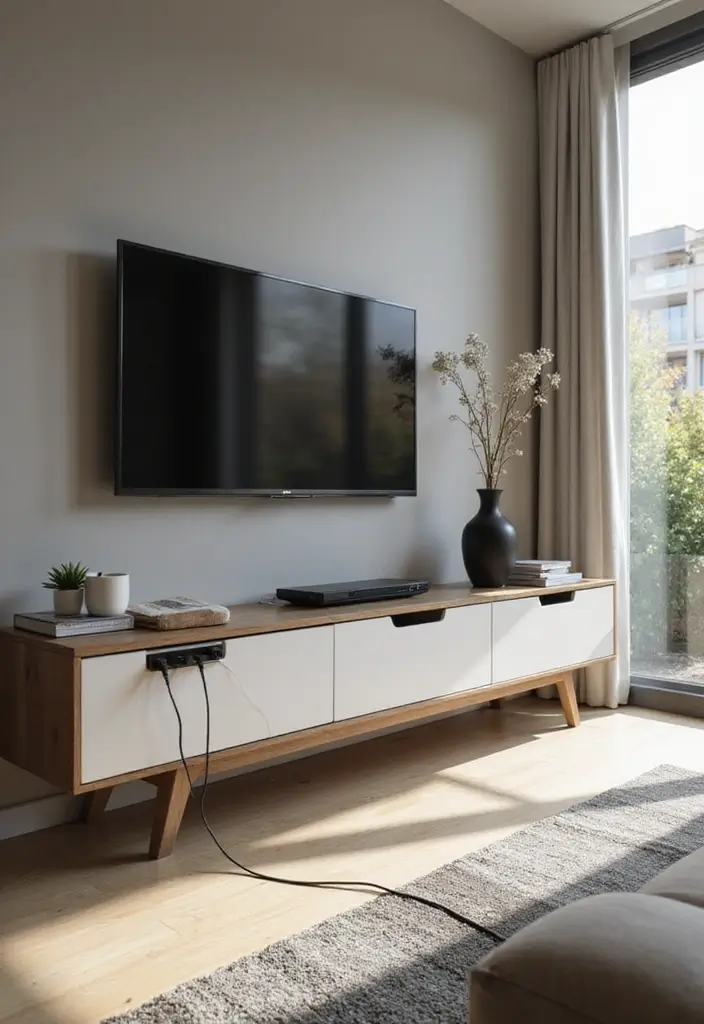 28 Design Living Room Modern Ideas That Feel Sleek and Functional - 9. Integrated Technology