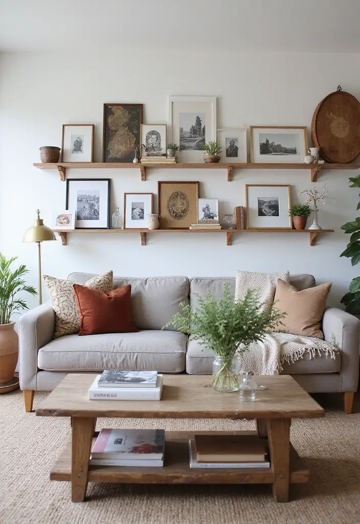 28 Edgy Living Room Ideas That Feel Modern and Unexpected - 10. Personal Touches