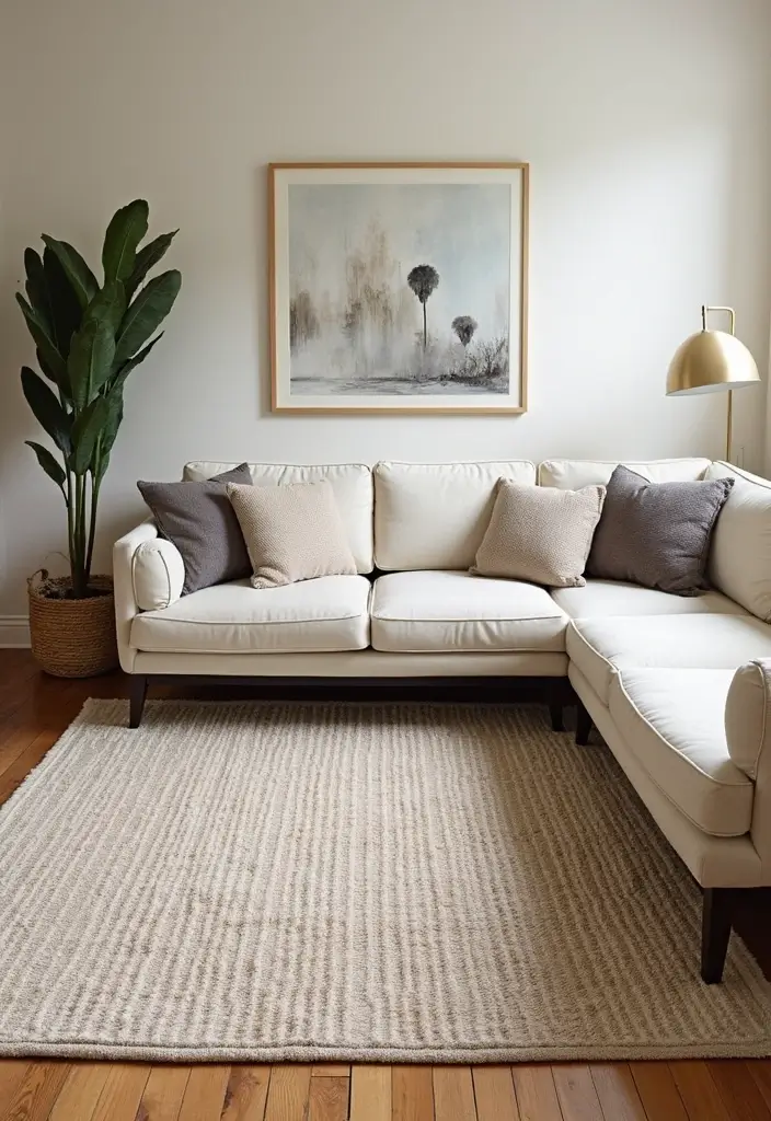 28 Edgy Living Room Ideas That Feel Modern and Unexpected - 9. Layered Rugs