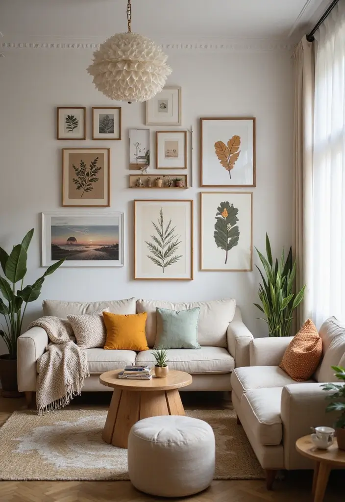 28 Large Living Room Wall Decor Ideas That Fill Blank Spaces Beautifully - 28. DIY Wall Art Projects