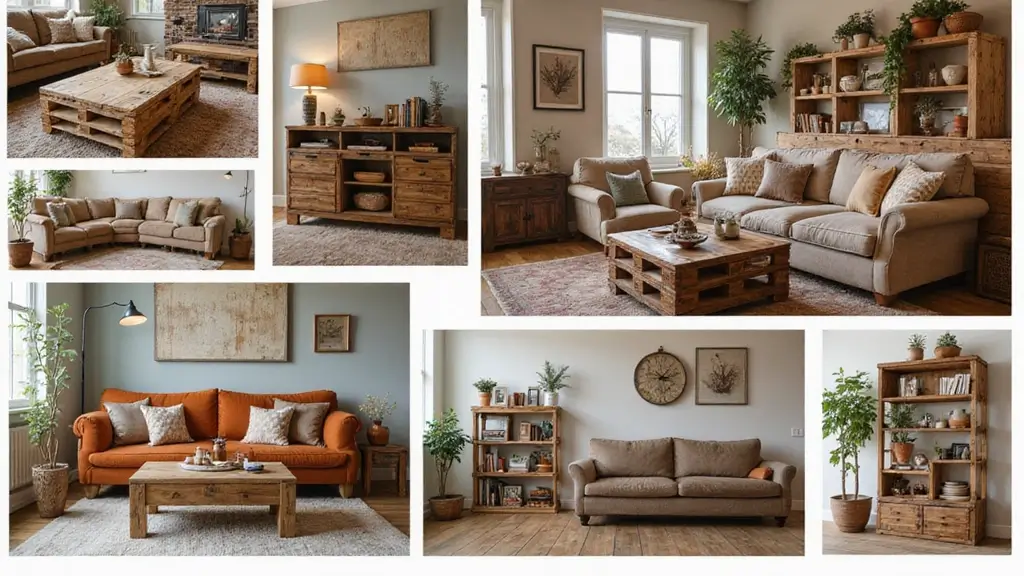 28 Living Room Pallet Ideas That Feel Rustic and Creative