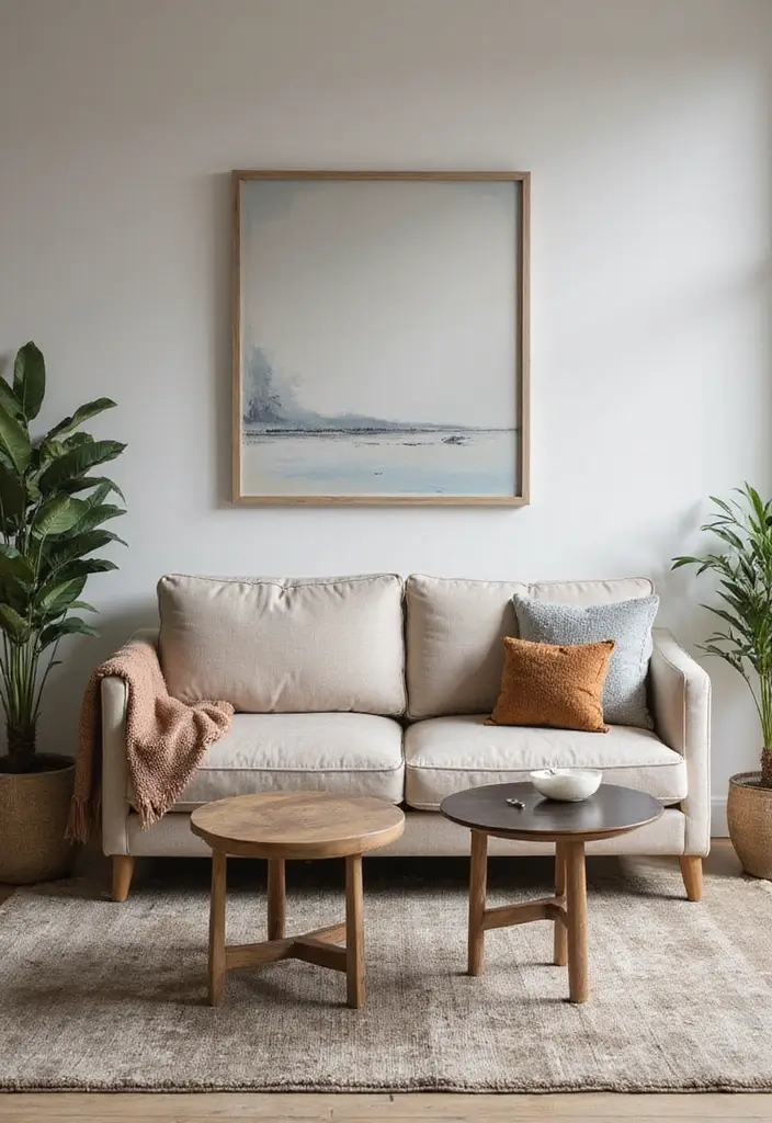 28 Low Seating Living Room Ideas That Feel Relaxed and Inviting - 2. Low Sofa Loveseats