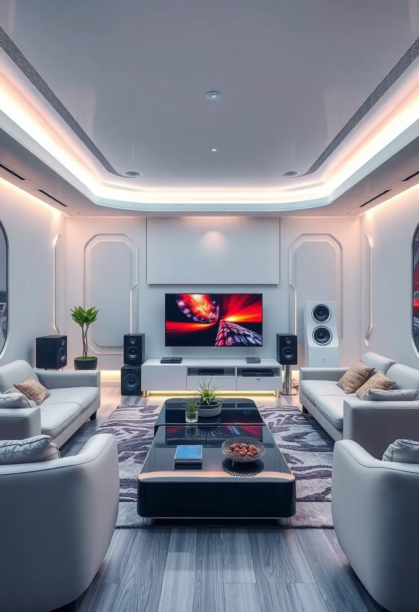 28 Sound System Living Room Ideas That Feel Immersive and Sleek - 28. Future of Sound Systems