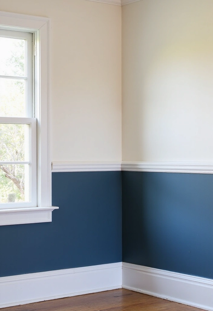 28 Wall Molding Ideas Living Room That Add Texture and Class - 3. Chair Rail Molding Magic