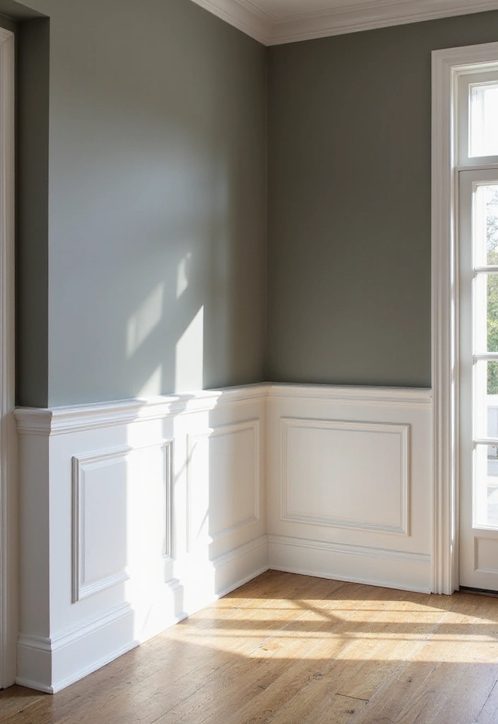 28 Wall Molding Ideas Living Room That Add Texture and Class - 7. Wainscoting Wonders