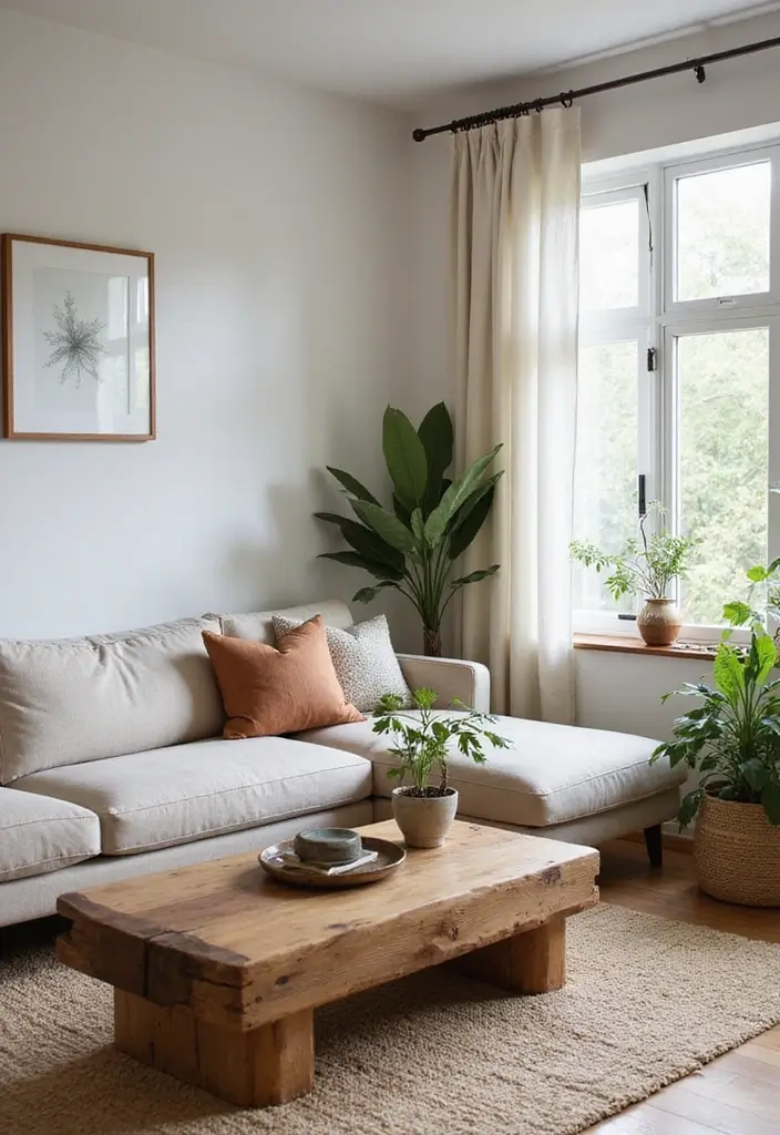 29 Family Living Room Ideas Modern Designs That Feel Cozy and Practical - 1. Eco-Friendly Furniture Choices