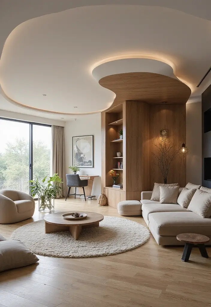 29 Family Living Room Ideas Modern Designs That Feel Cozy and Practical - 24. Customizable Spaces