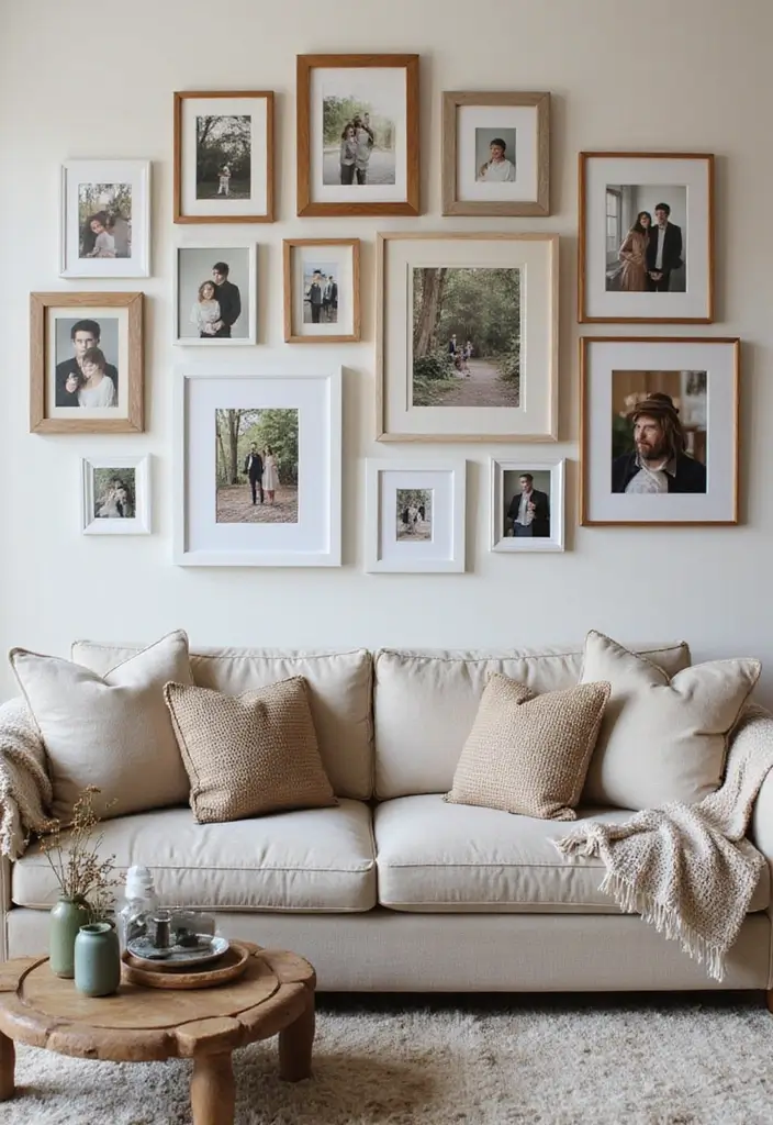 29 Family Living Room Ideas Modern Designs That Feel Cozy and Practical - 8. Incorporate Art and Personal Touches