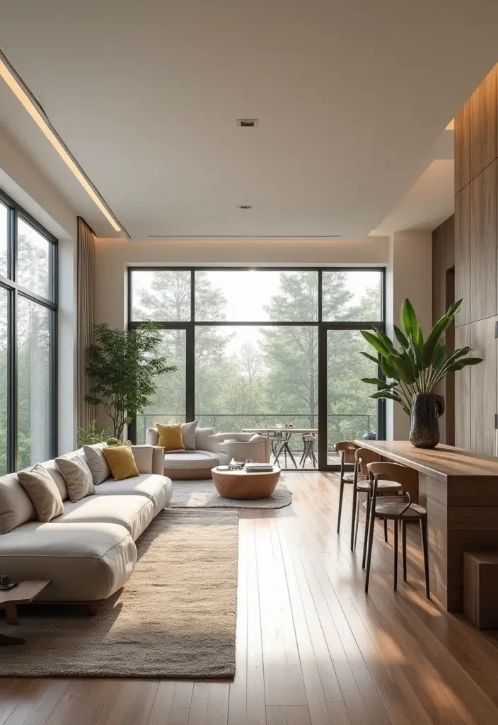 29 First Floor Living Room Ideas That Make the Most of the Layout - 1. Embrace Open Concept Living