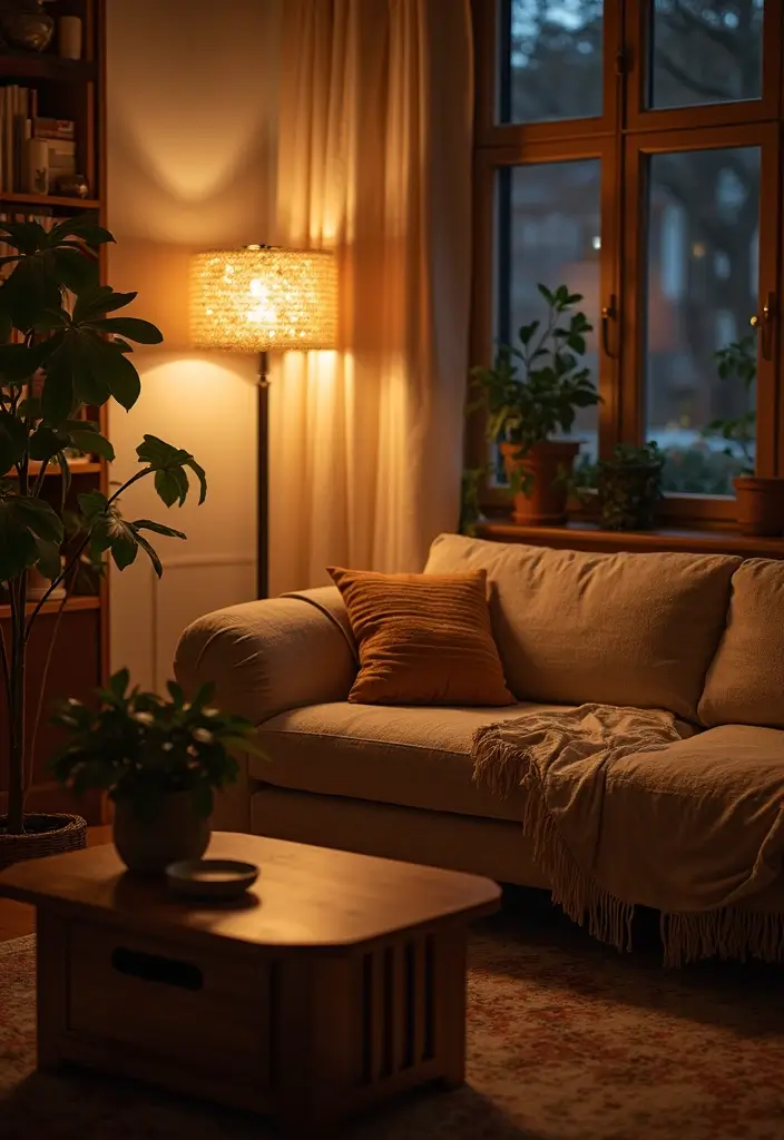 29 First Floor Living Room Ideas That Make the Most of the Layout - 13. Bright Lighting Solutions