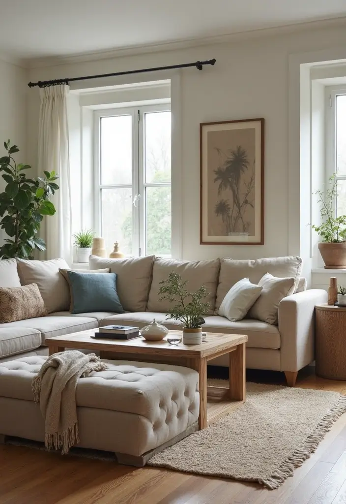 29 First Floor Living Room Ideas That Make the Most of the Layout - 2. Multifunctional Furniture