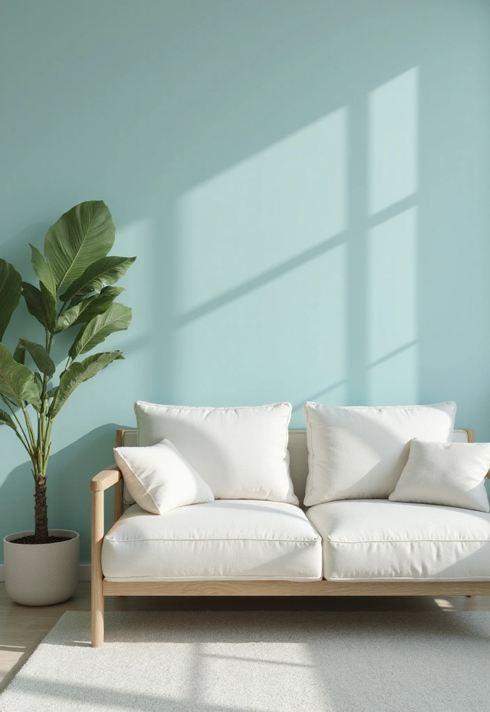 29 Ivory Sofa Living Room Ideas That Feel Elegant and Serene - 5. Serene Color Schemes