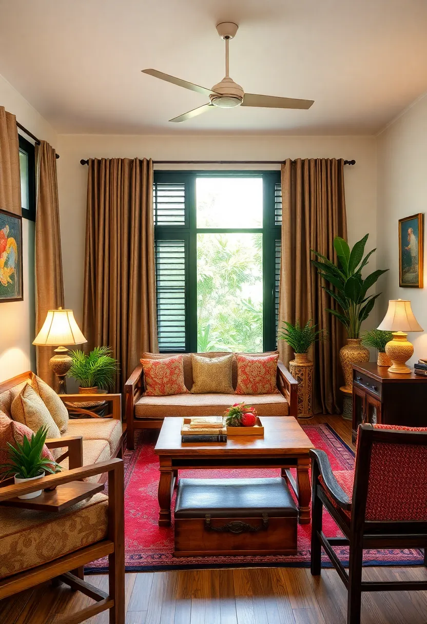 29 Kerala Living Room Designs That Blend Tradition and Modernity - 18. Upcycling for Unique Decor