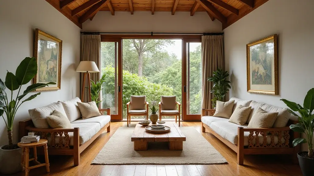 29 Kerala Living Room Designs That Blend Tradition and Modernity