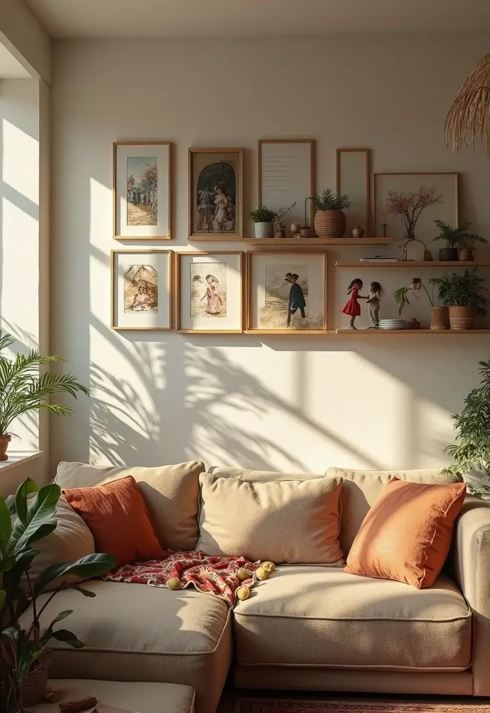 29 Living Room Ideas Cozy Styles That Feel Warm and Relaxing - 14. Incorporate Personal Touches