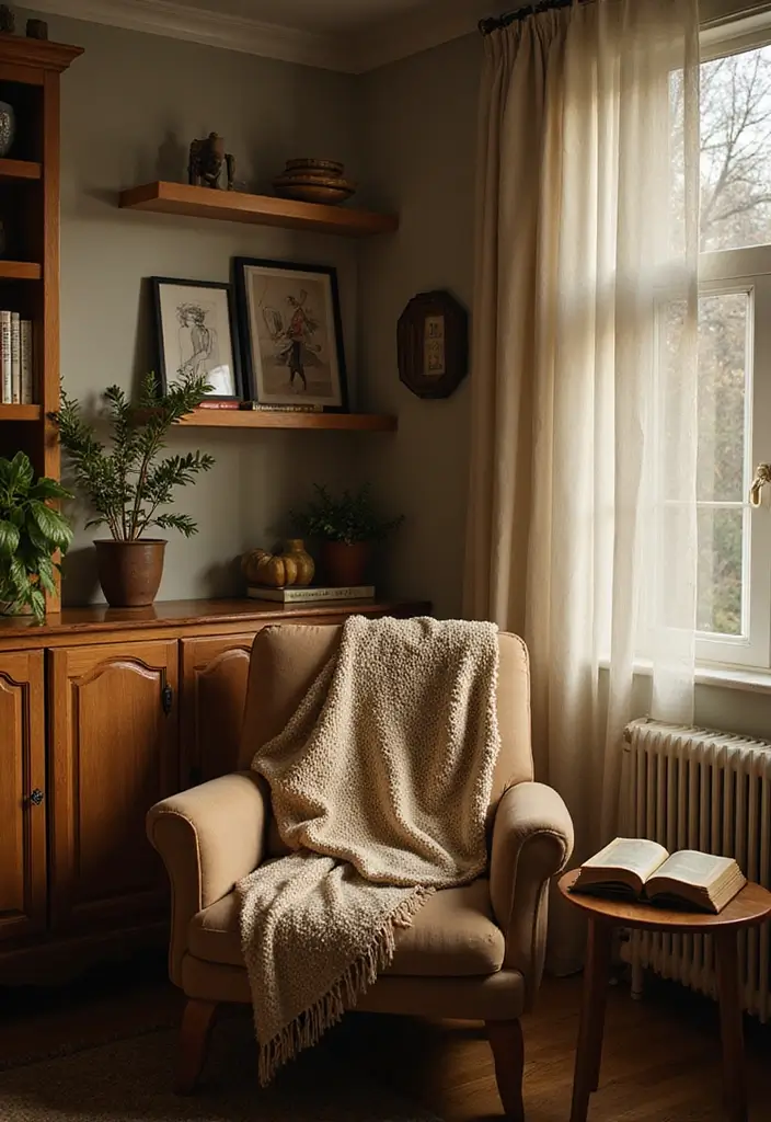 29 Living Room Ideas Cozy Styles That Feel Warm and Relaxing - 2. Create a Cozy Nook