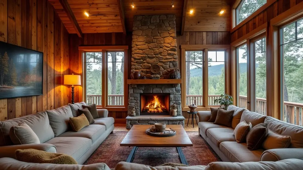 29 Rustic Cabin Living Room Ideas That Feel Warm and Inviting