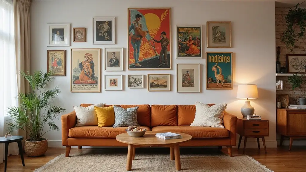 29 Vintage Wall Art Living Room Ideas That Feel Timeless and Elegant